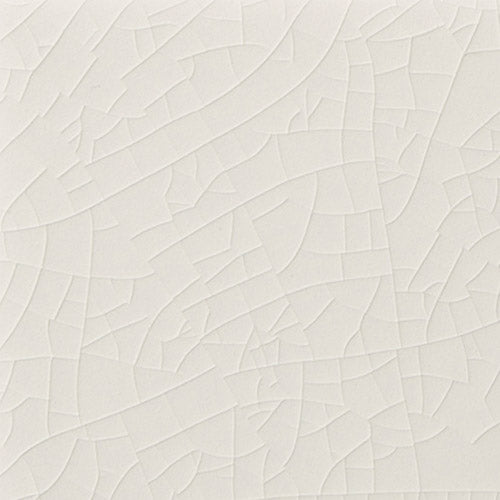 Textured white ceramic tile with subtle shade variations in a matte finish from the Hampton collection.