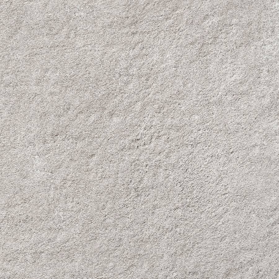 Porcelain tile with a textured gray limestone appearance for flooring or wall design.