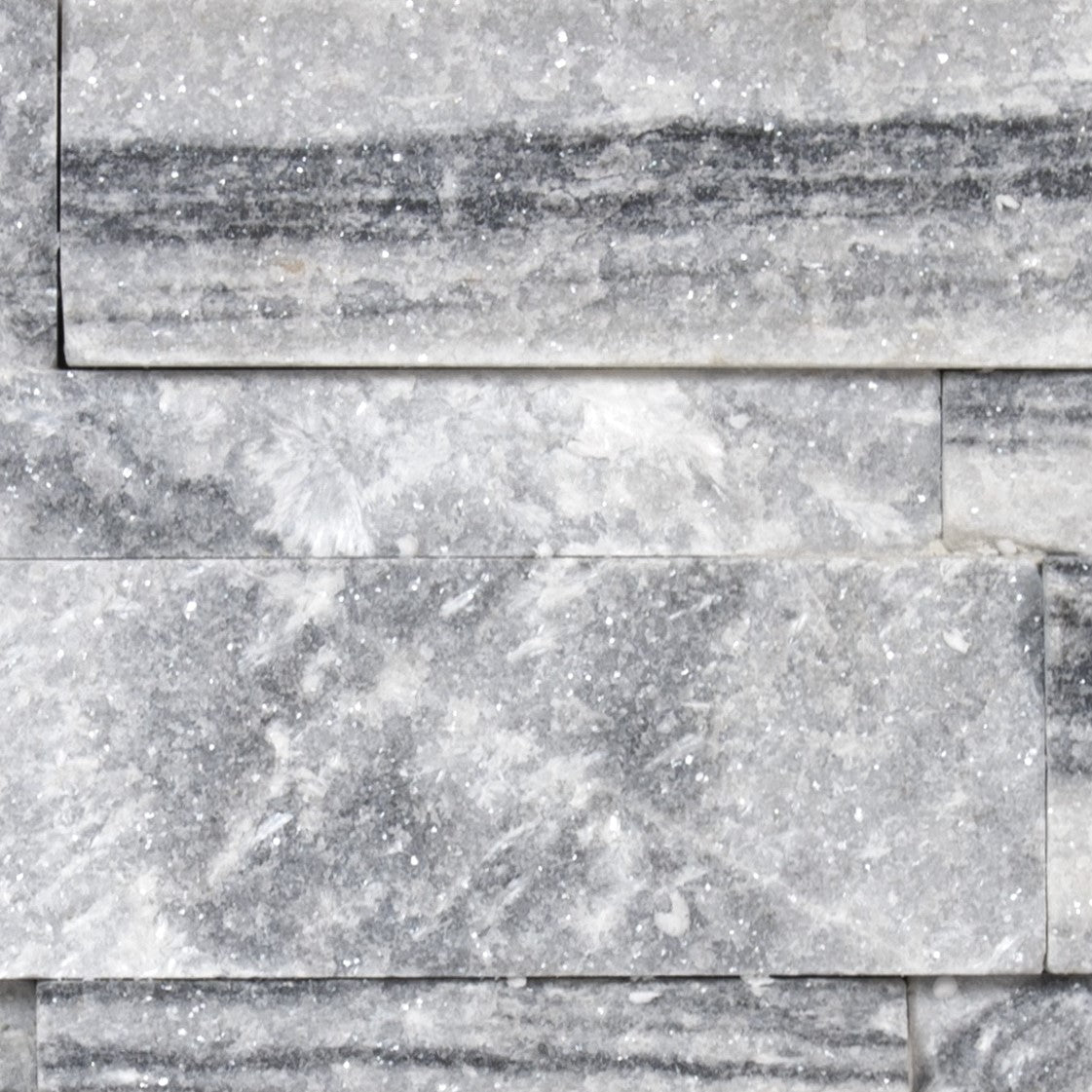 Nordic Crystal Quartzite ledger stone panel close look