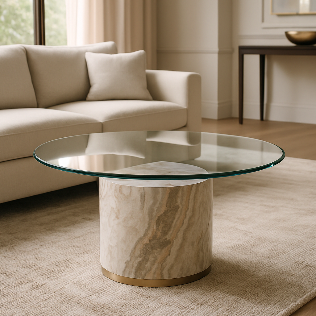 Standalone objects in interior design: sculptural pieces, art installations, bespoke furniture.
