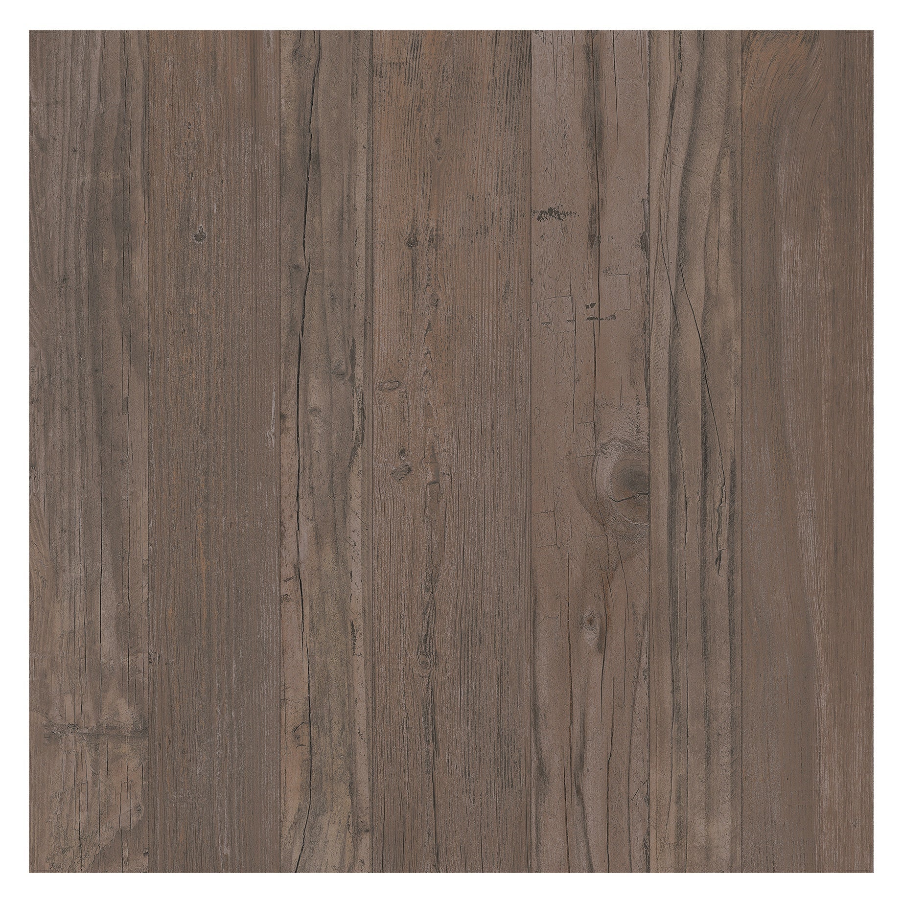 Matte brown porcelain paving tile with warm chestnut wood texture, slip-resistant surface, and natural stone undertones.