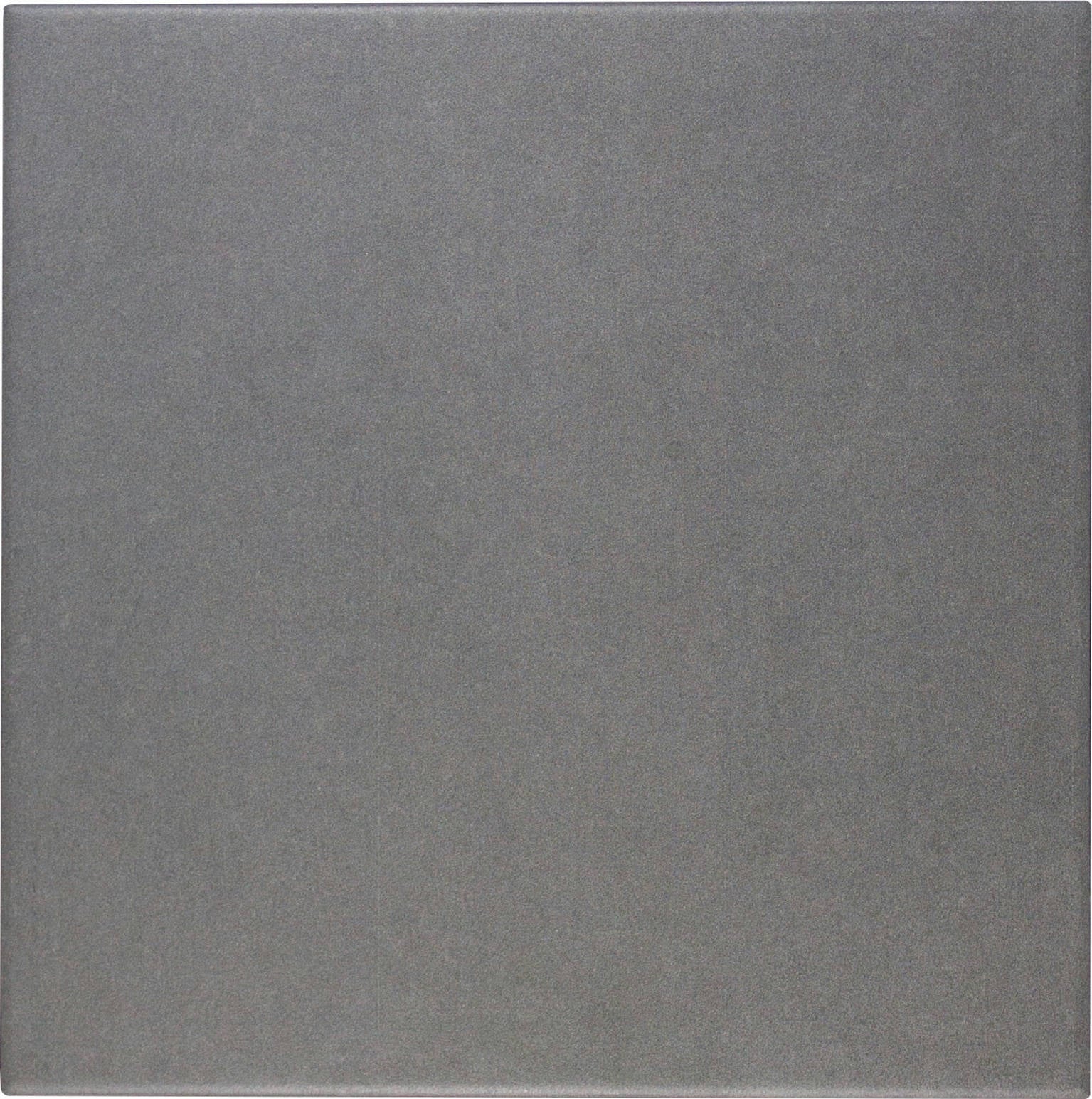 FLOOR: Dark Gray Square Porcelain Field Tile (7.4"x7.4" | semi-matte)
