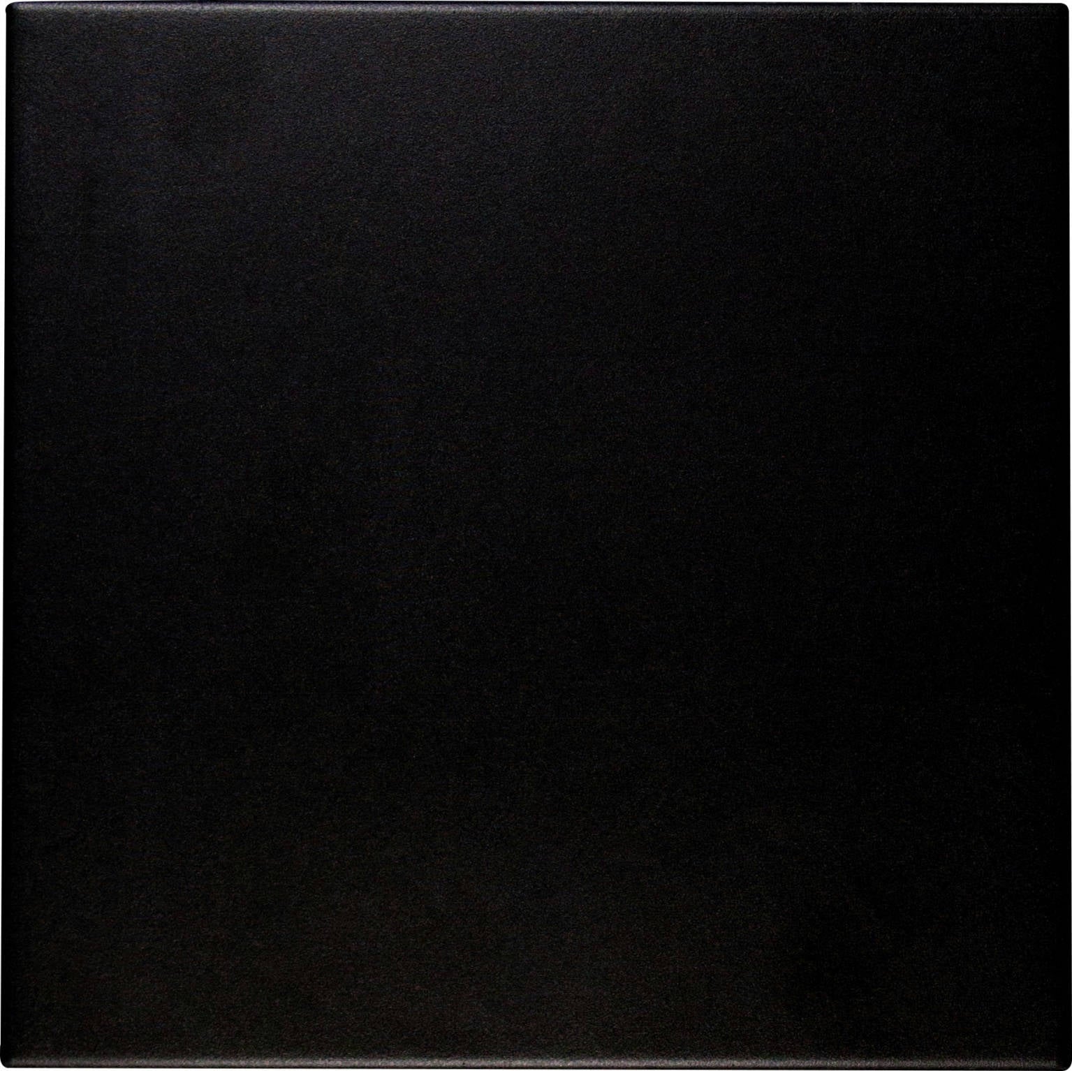 FLOOR: Black Square Porcelain Field Tile (7.4"x7.4" | semi-matte)