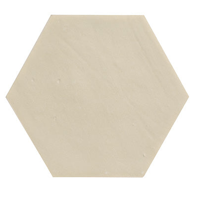 FLOOR: Terral Hexagon Porcelain Field Tile (5.5"x6.3" | semi-matte)