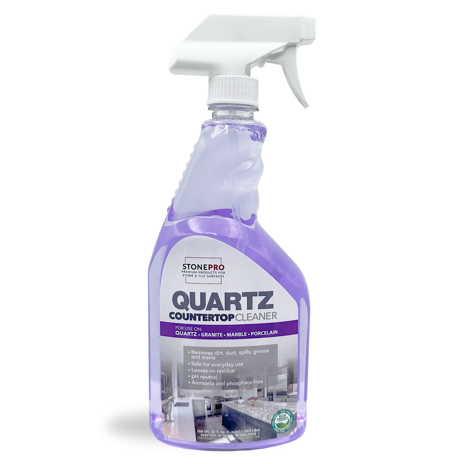 Quartz Countertop Cleaner | 32 oz | Surface Group - StonePro