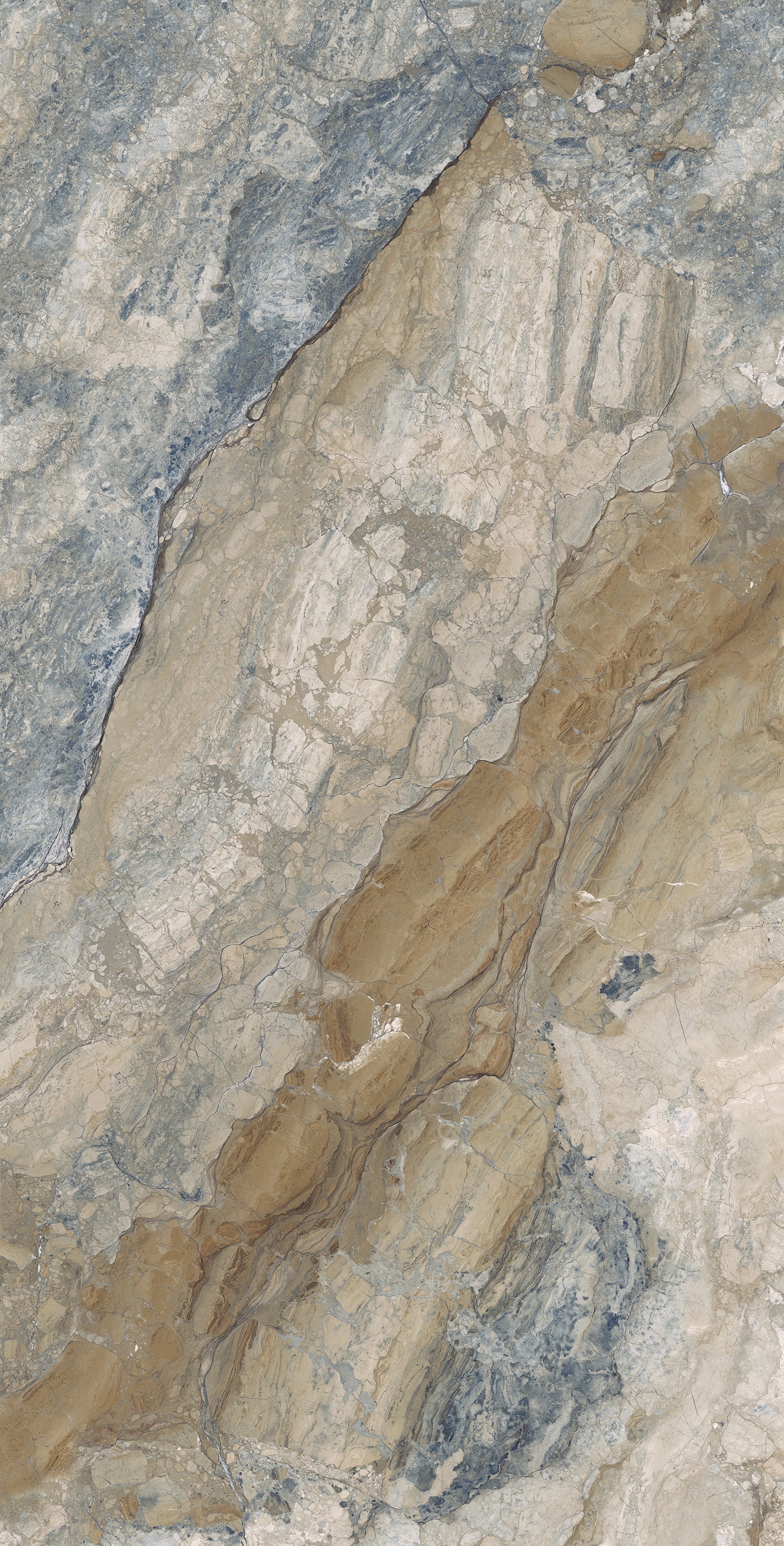 Luxurious matte travertine-effect porcelain tile in warm brown with refined veining and artisanal depth.