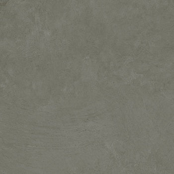 Matte military green porcelain tile with a refined plaster-like texture, exuding minimalist luxury and serene elegance.