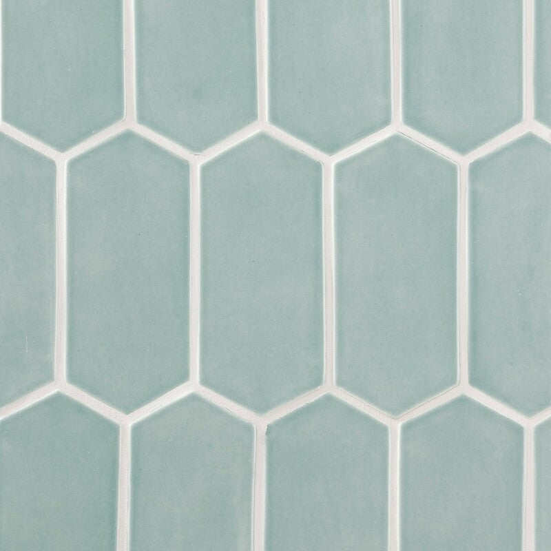STATUS CERAMIC: Witty Picket Field Tile (glossy | 3"x6"x3/8" | beveled)