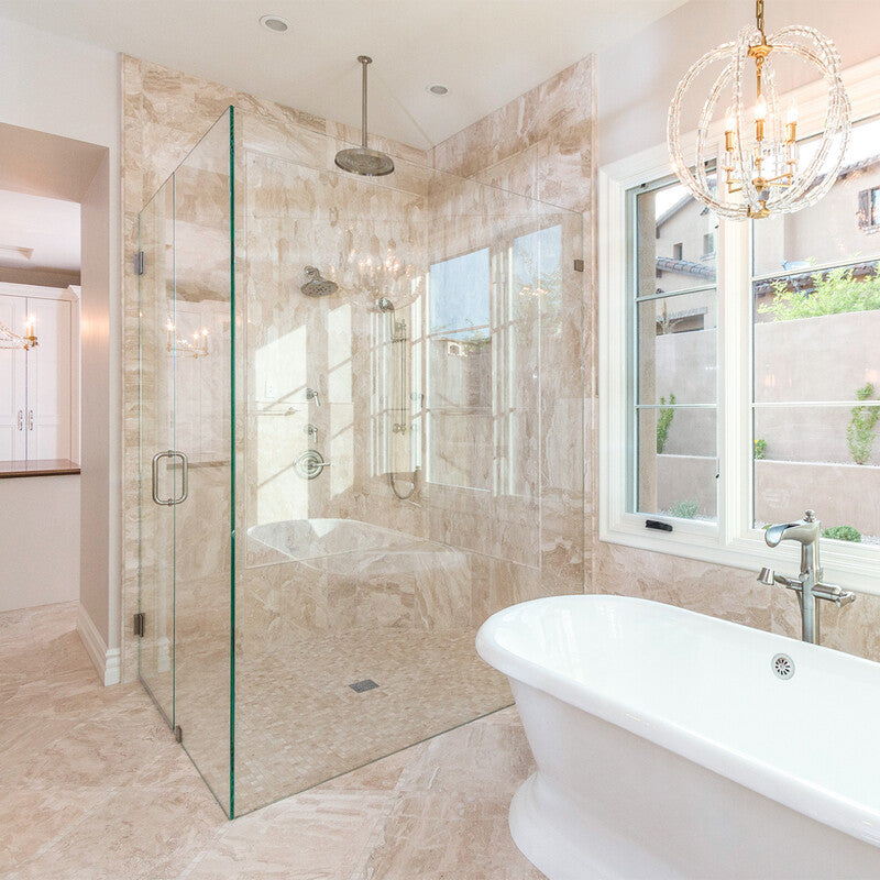 DIMENTIONS : Diana Royal Large Picket Field Tile (polished | 6"x12"x3/8" | straight cut)