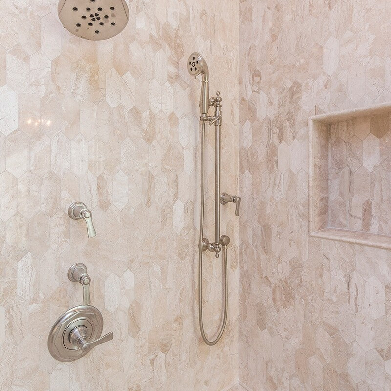 DIMENTIONS : Diana Royal Large Picket Field Tile (polished | 6"x12"x3/8" | straight cut)