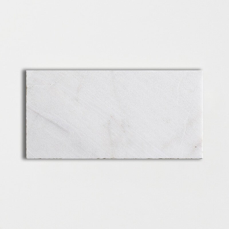FANTASY WHITE: Rectangle Field Tile (cottage | 8"x16"x1/2" | straight cut)