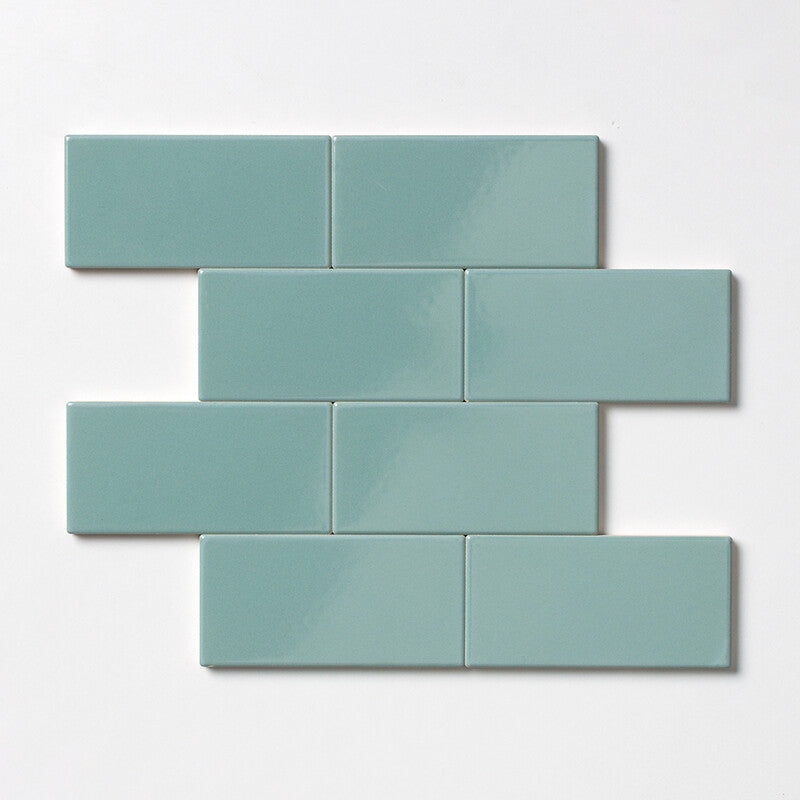 STATUS CERAMIC: Witty Rectangle Field Tile (glossy | 3"x6"x3/8" | beveled)
