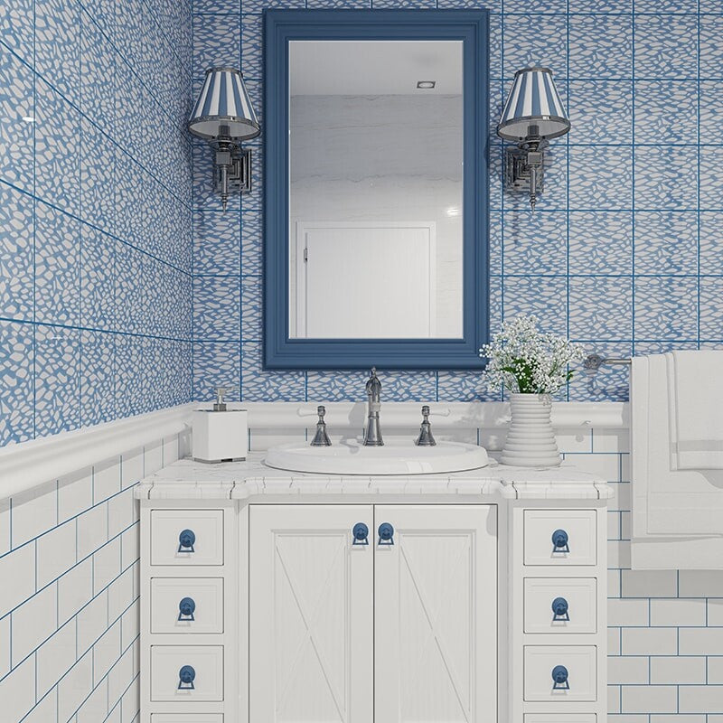 STATUS CERAMIC: Satin Cotton Rectangle Field Tile (matte | 3"x6"x3/8" | beveled)