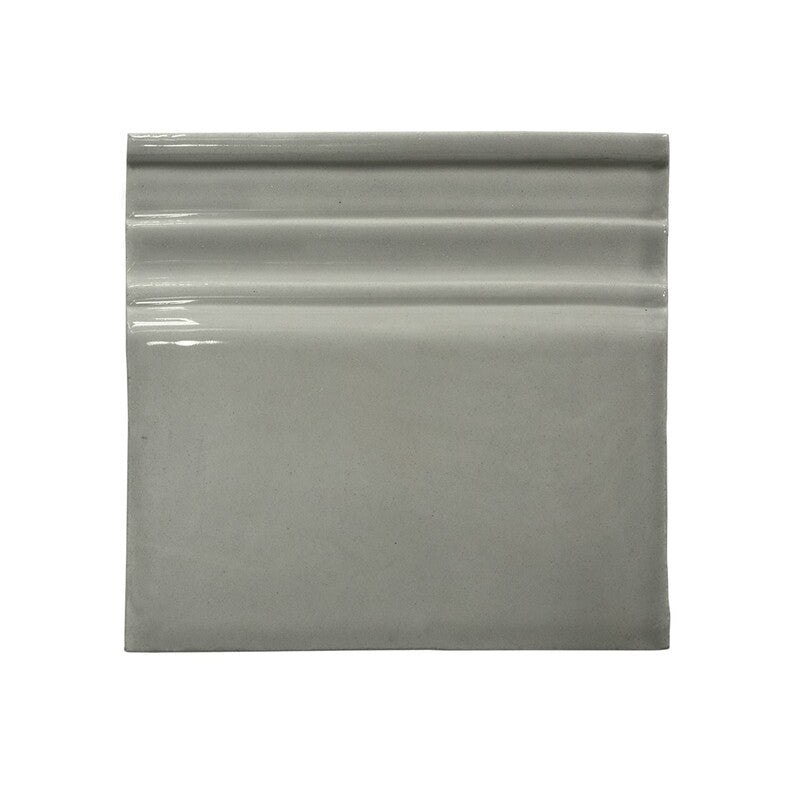 BREATHE MORESQUE: Ambrosia Ceramic Baseboard (glossy | 6"x6"x3/8" | round)