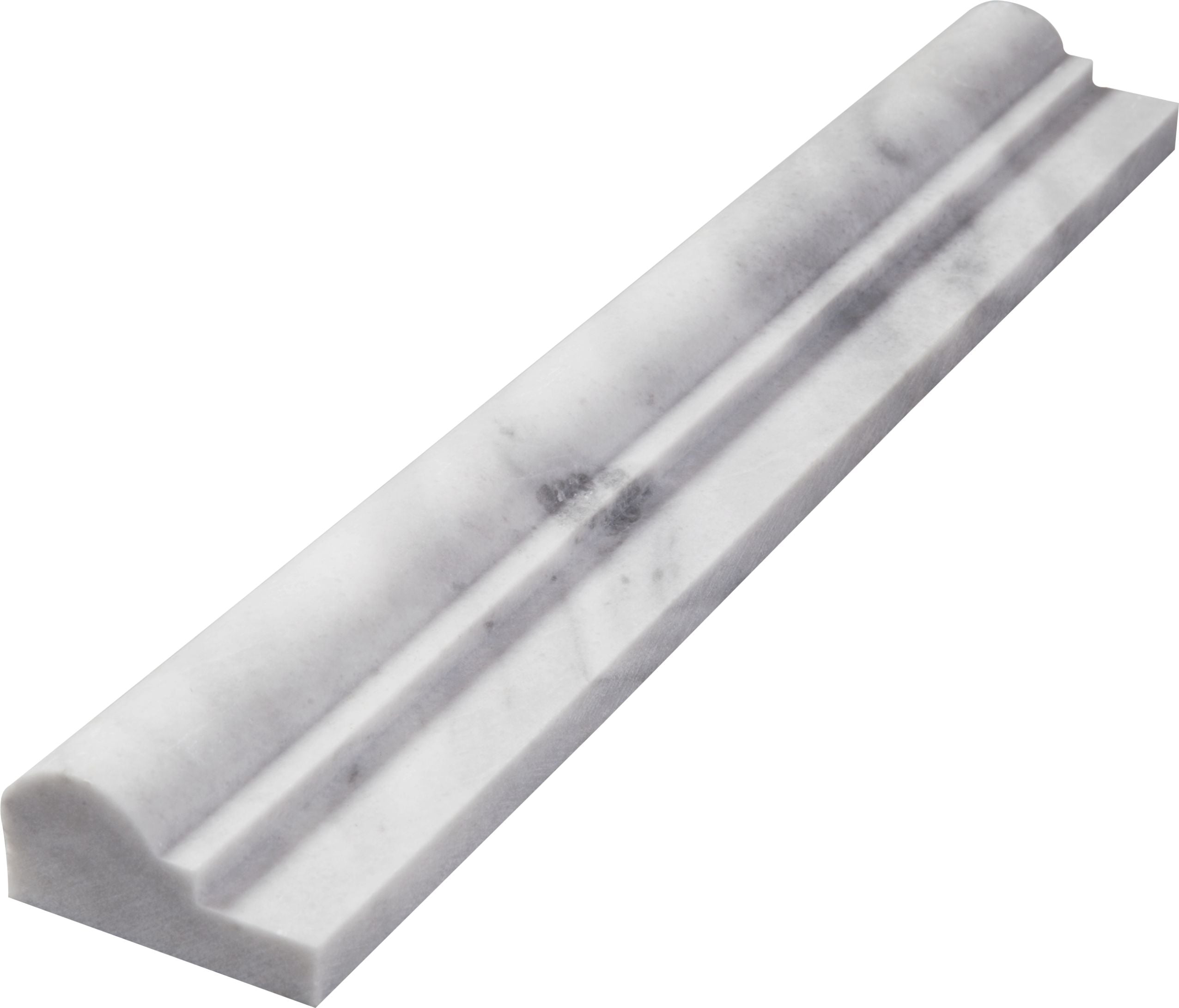 ARGENTO DOLOMITI: Dolomite Ogee Tile Accessory (1 7/8"x12"x7/8" | honed)