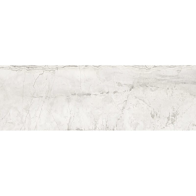 ELEGANTE PORCELAIN: Romano White Rectangle Field Tile (honed | 4"x12"x3/8" | straight cut)