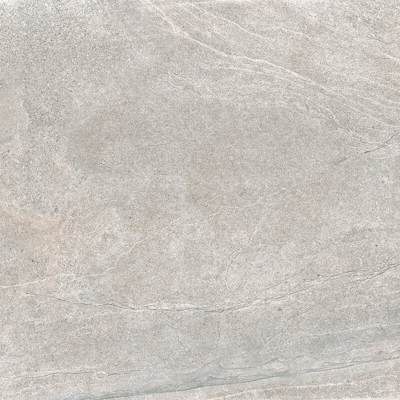 TELLURIDE PORCELAIN: Rock Gray Square Field Tile (matte | 24"x24"x23/64" | straight cut)