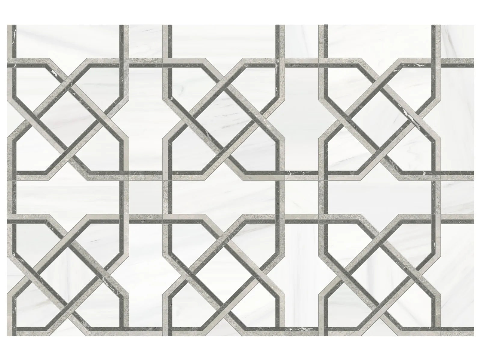 UTOPIO: Madina Mist Mosaic (10¹⁄₁₆"X10¹⁄₁₆"X⅜" | Honed)