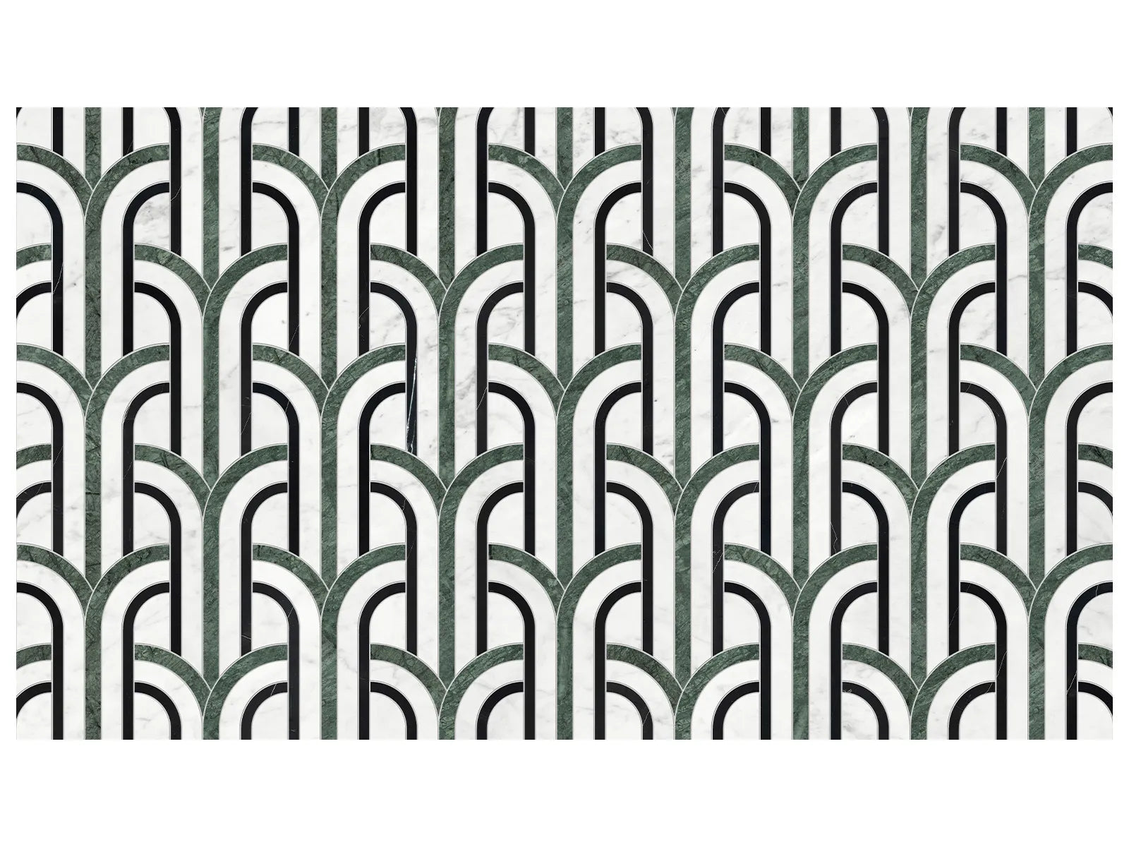 UTOPIO: Florence Pine Mosaic (11¹⁵⁄₁₆"X10⁹⁄₁₆"X⅜" | Polished)