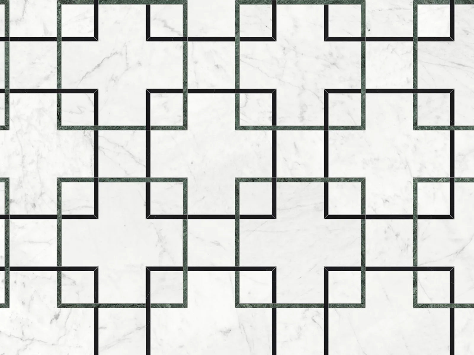 UTOPIO: Schema Pine Mosaic (10¾"X10¾"X⅜" | Honed)