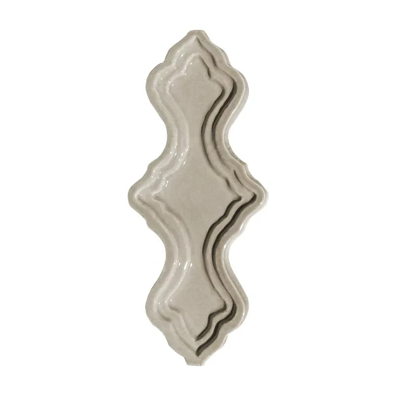 breathe moresque falbala ceramic wall deco tile 2x6x3_8 glossy distributed by surface group