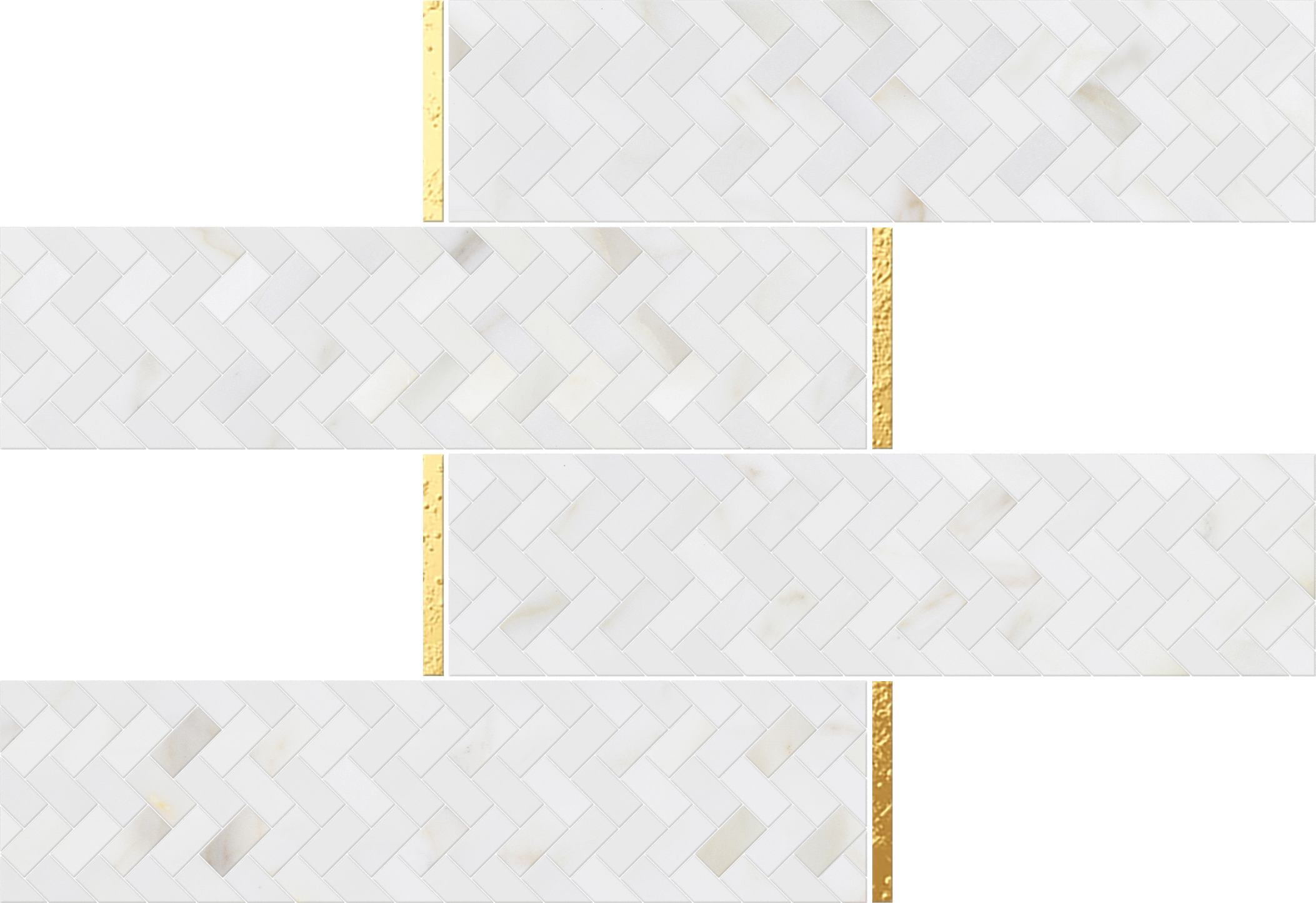 dulcet paragon white 1mprgclg natural stone mosaic product sheet made by dulcet and sold by surface group international