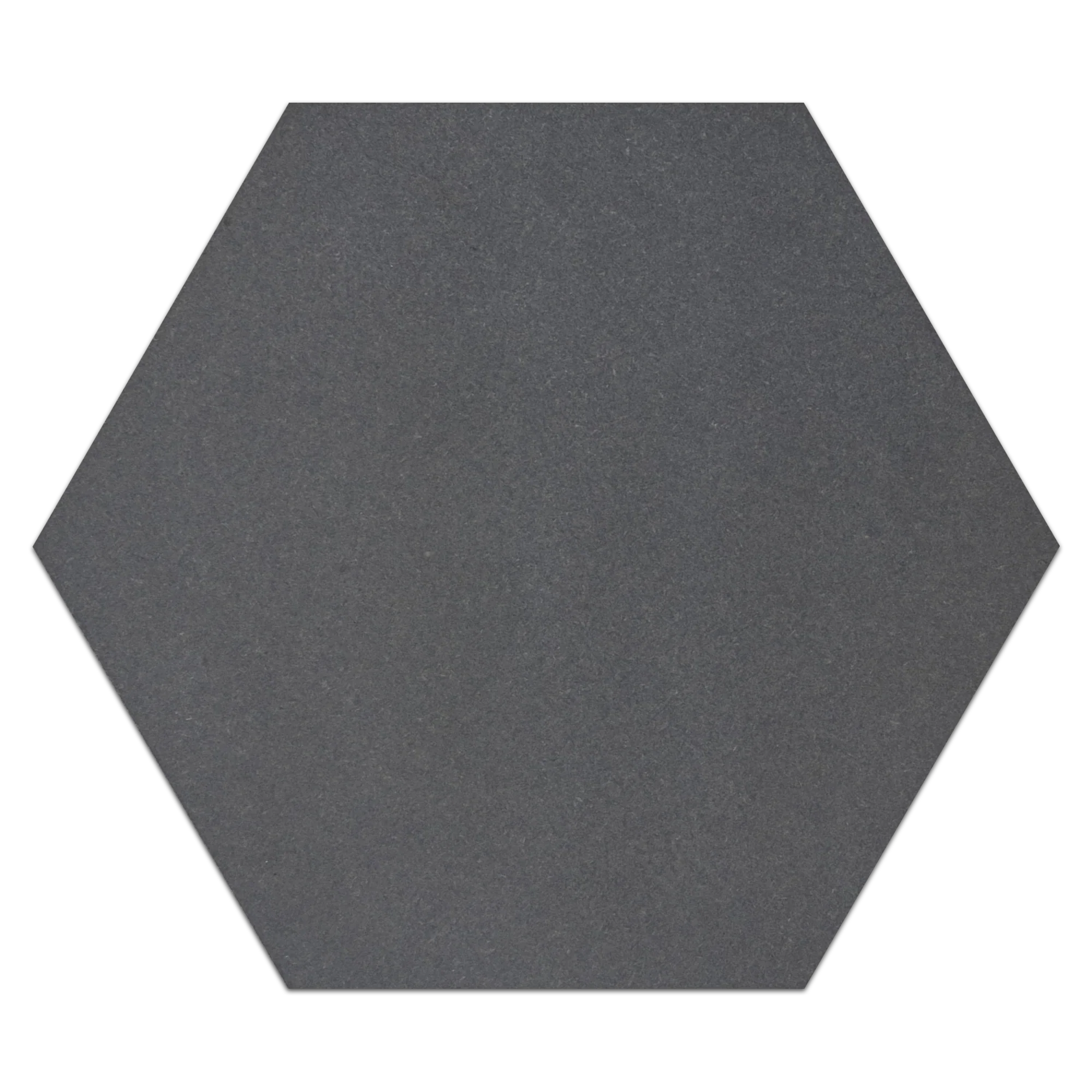 Elon grey basalt hexagon field tile 10.5x12.125x0.375 honed VT1050H - Surface Group International