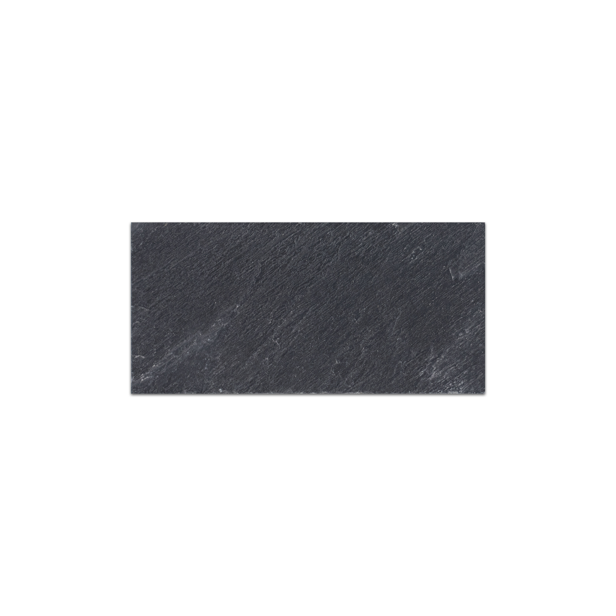 Elon Midnight Slate Rectangle Field Tile 3x6x0.375 Brushed SL1605BR Surface Group International