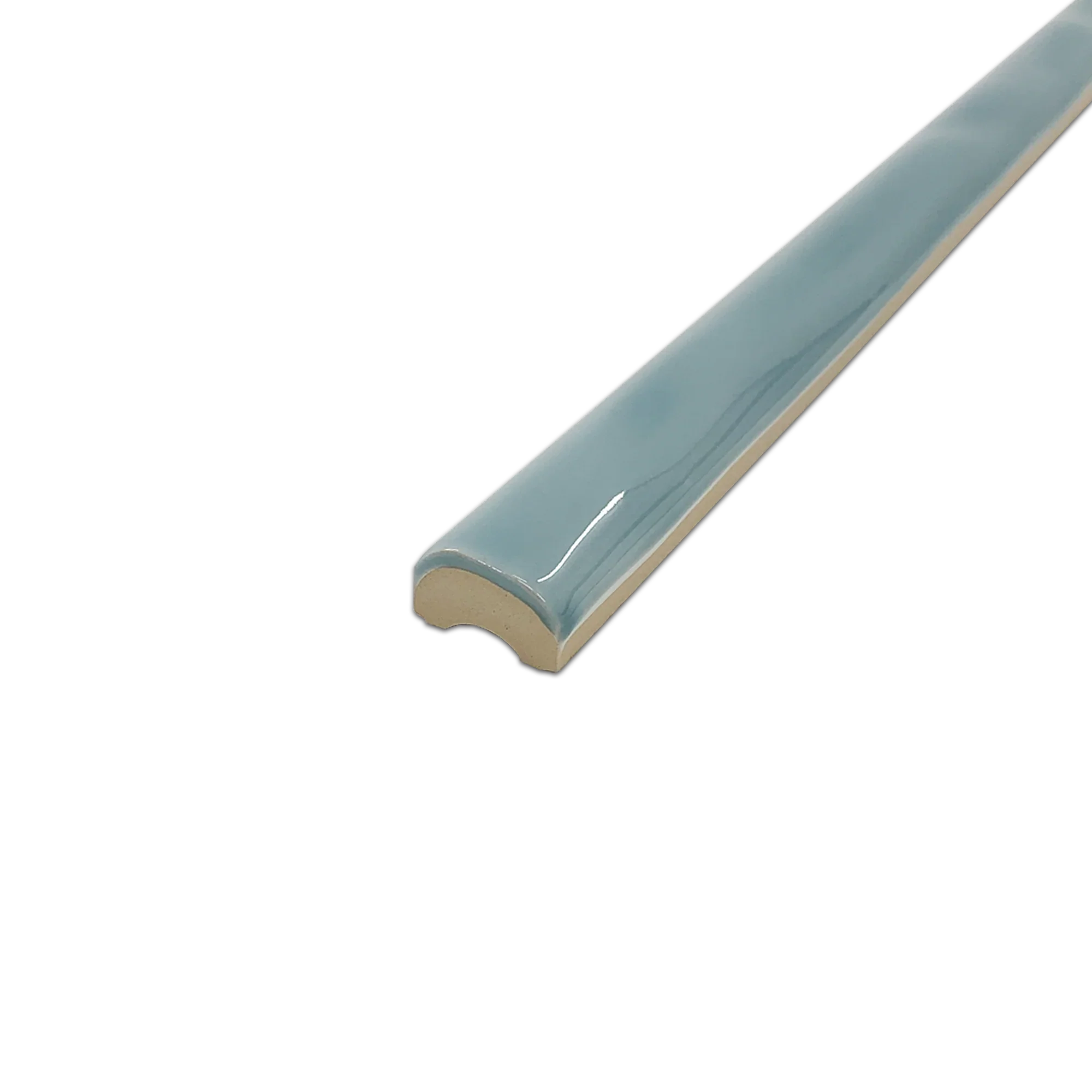 Elon Opal Sky Ceramic Pencil 0.75x12x0.75 Glossy CT164 Tile - Surface Group International