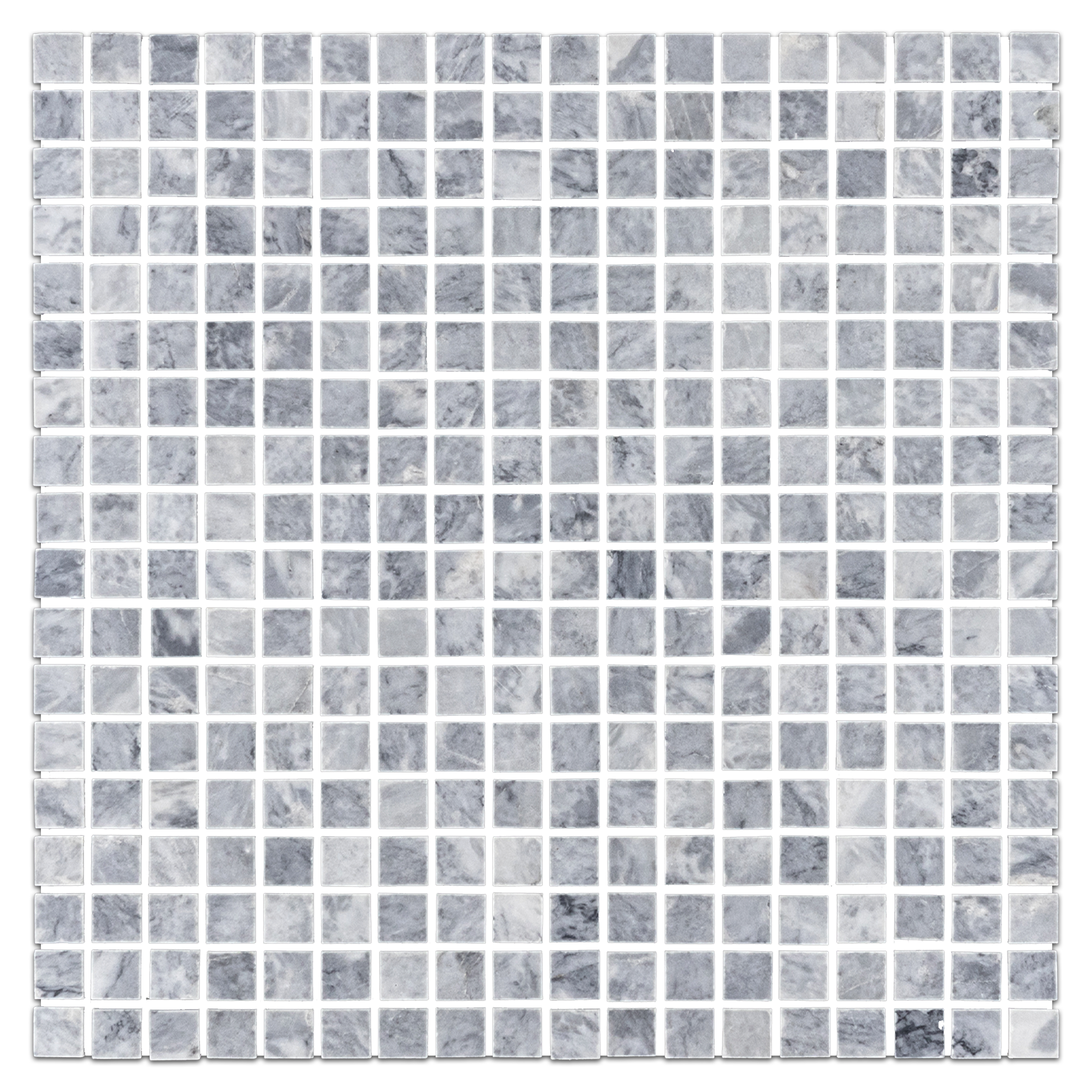 Elon Pacific Gray Marble Mosaic Tile 12x12x0.375 Polished - Surface Group Online Tile Store