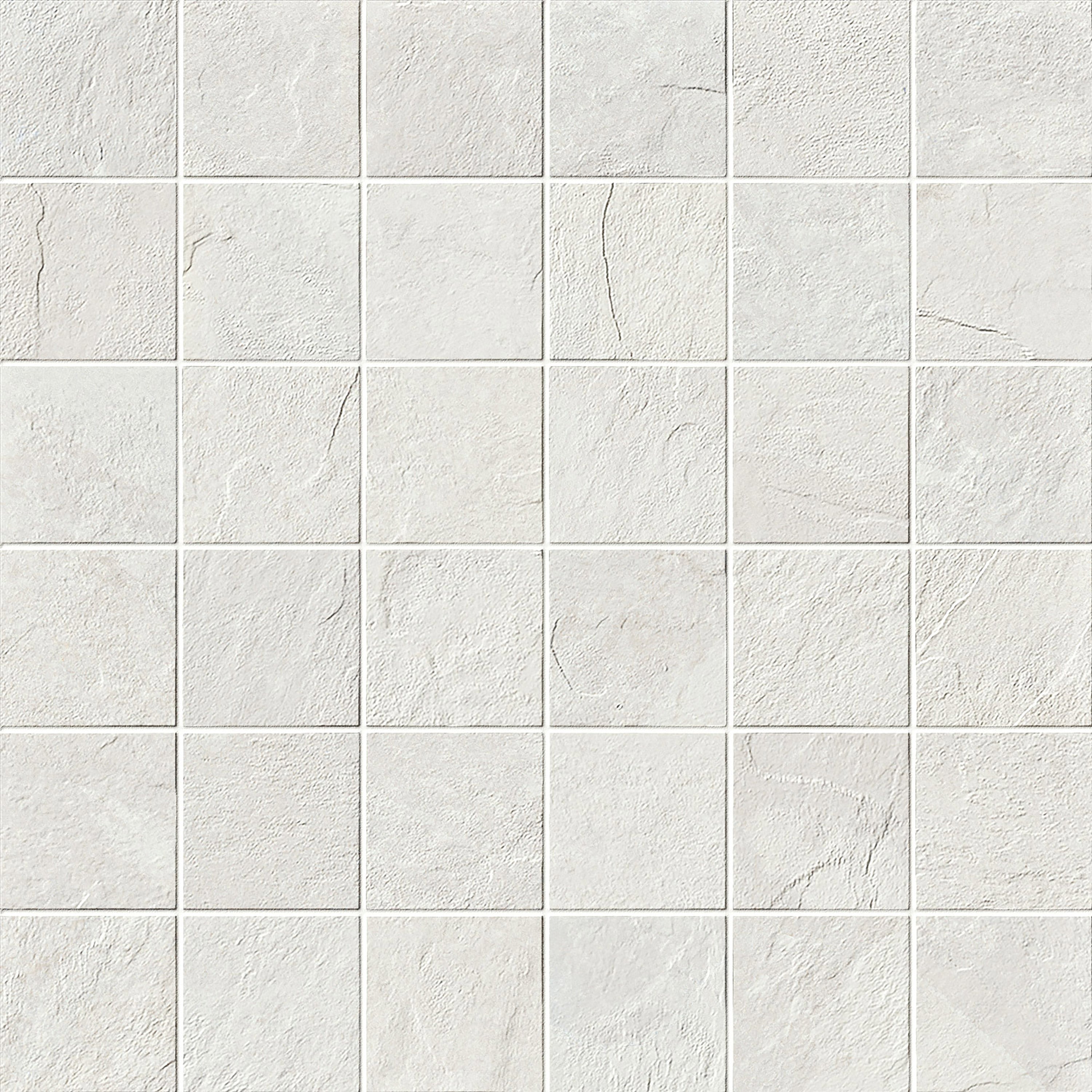 landmark 9mm essence montauk white straight stack 2x2 mosaic 12x12x9mm matte rectified porcelain tile distributed by surface group international