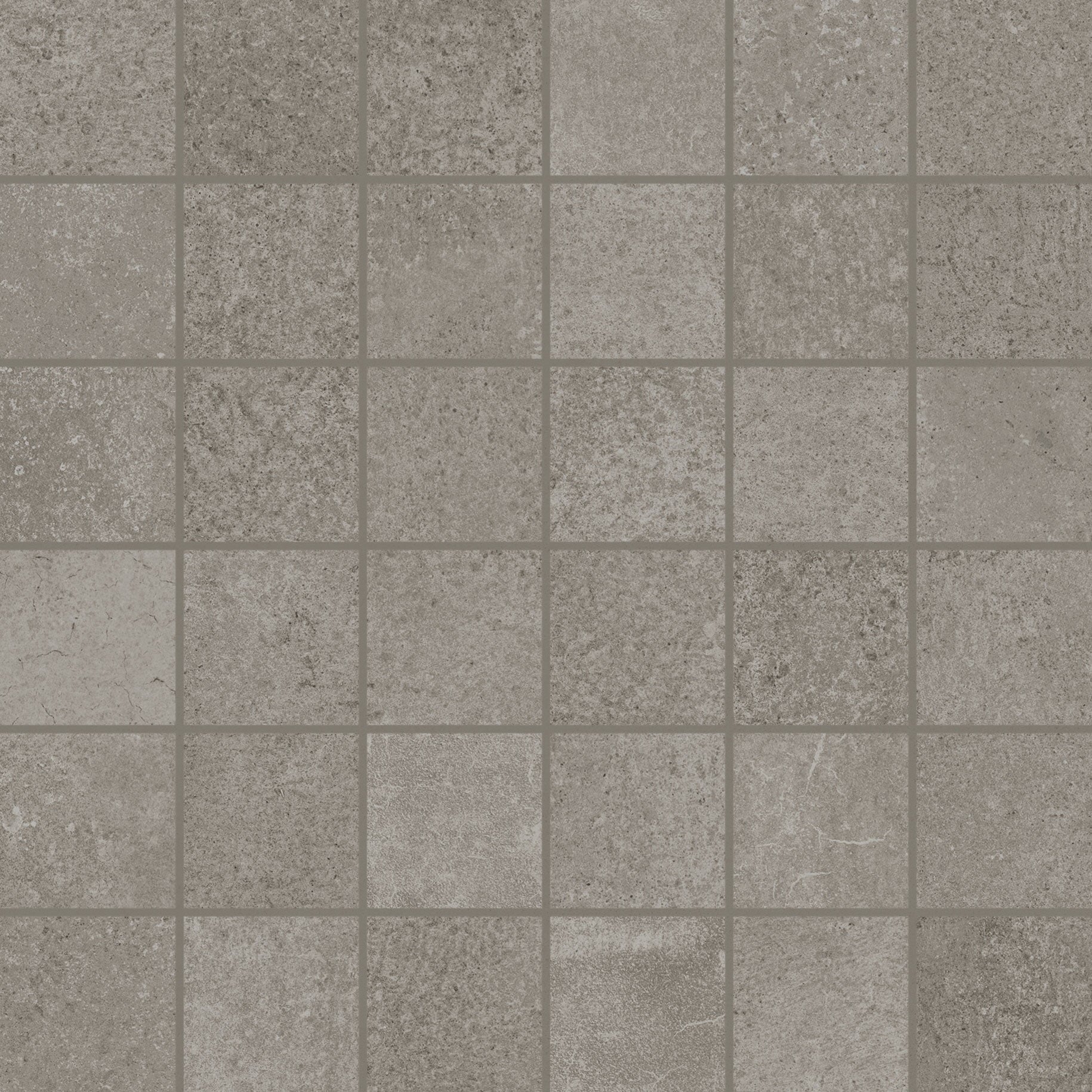 landmark 9mm madein vision grey straight stack 2x2 mosaic 12x12x9mm matte rectified porcelain tile distributed by surface group international