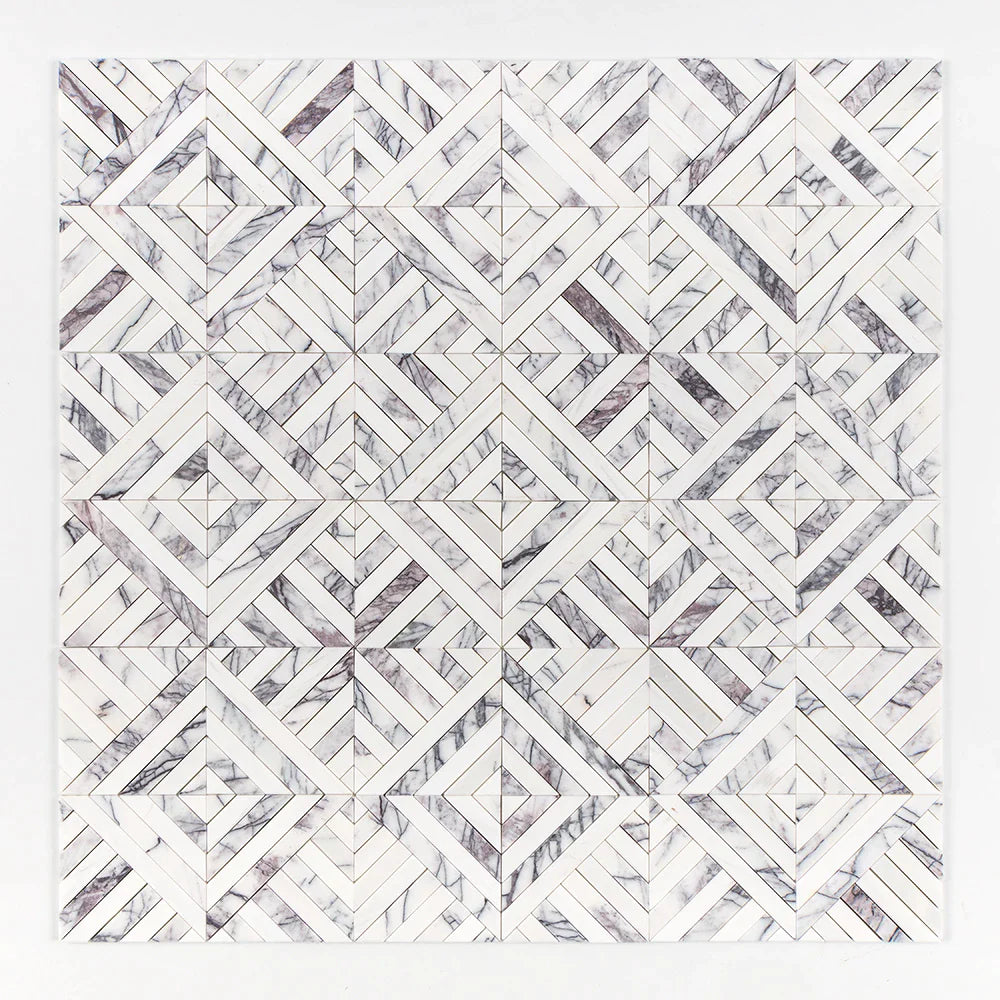 lilac ponte marble mosaic 14&5_16x14&5_16x3_8 honed distributed by surface group
