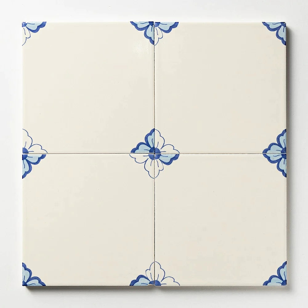 miradouro classic gelosia blanc ceramic deco tile 6x6x3_8 glazed distributed by surface group