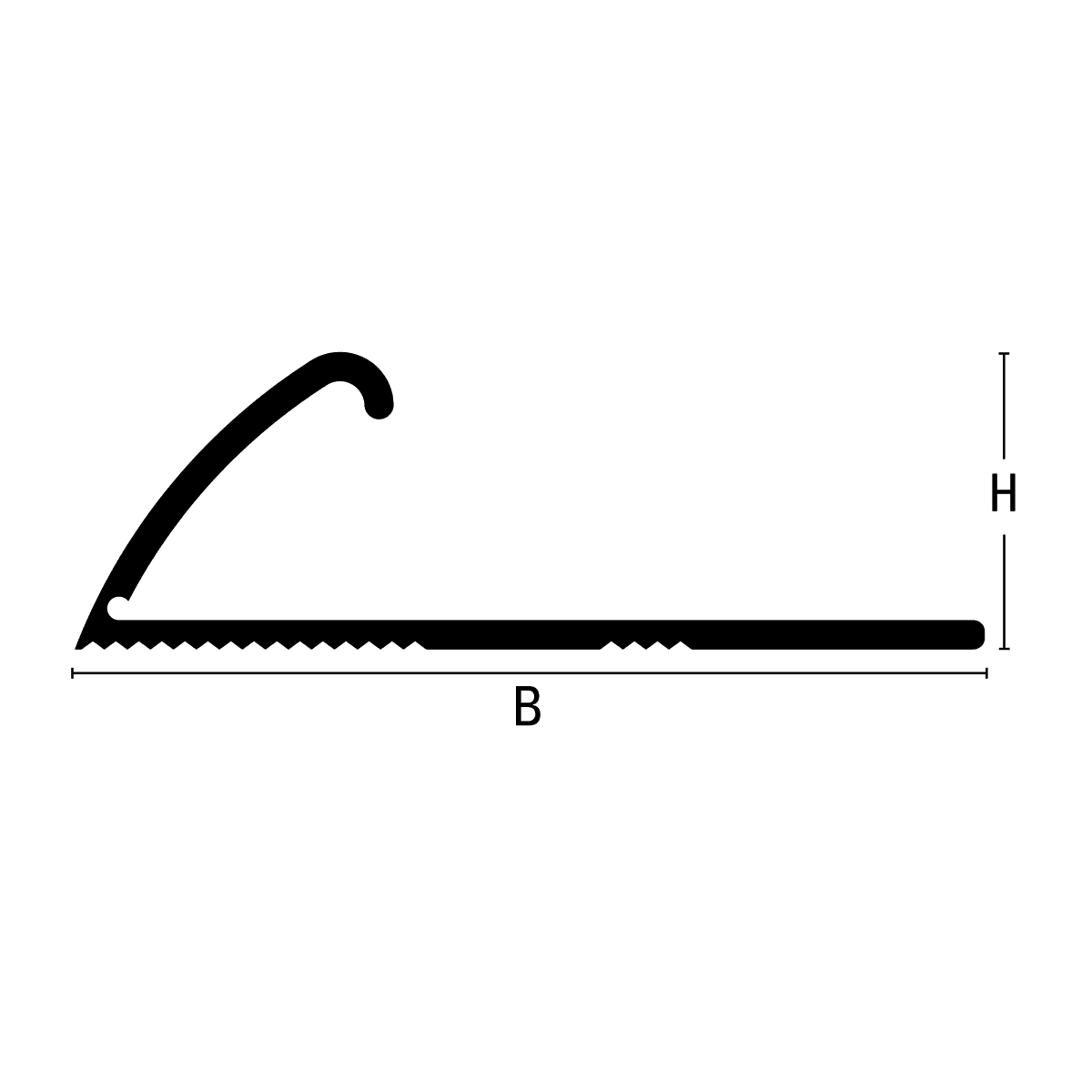 CARPETEC MD: Edging Trim (Aluminum | MD-A)
