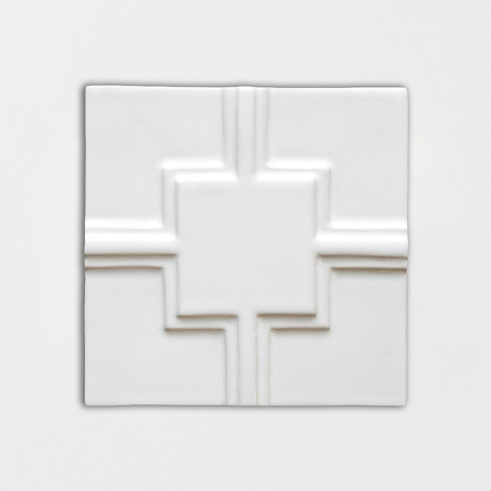 marble systems status ceramics royal white square link wall tile 6x6 sold by surface group online