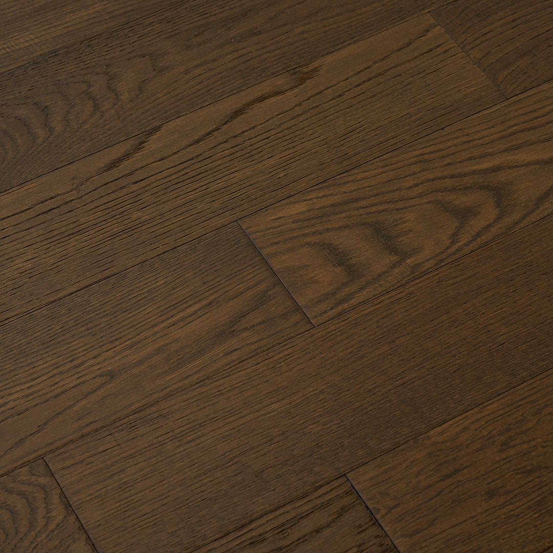 surface group artisan canyon estate dark mocha oak engineered hardwood flooring plank angled.jpg