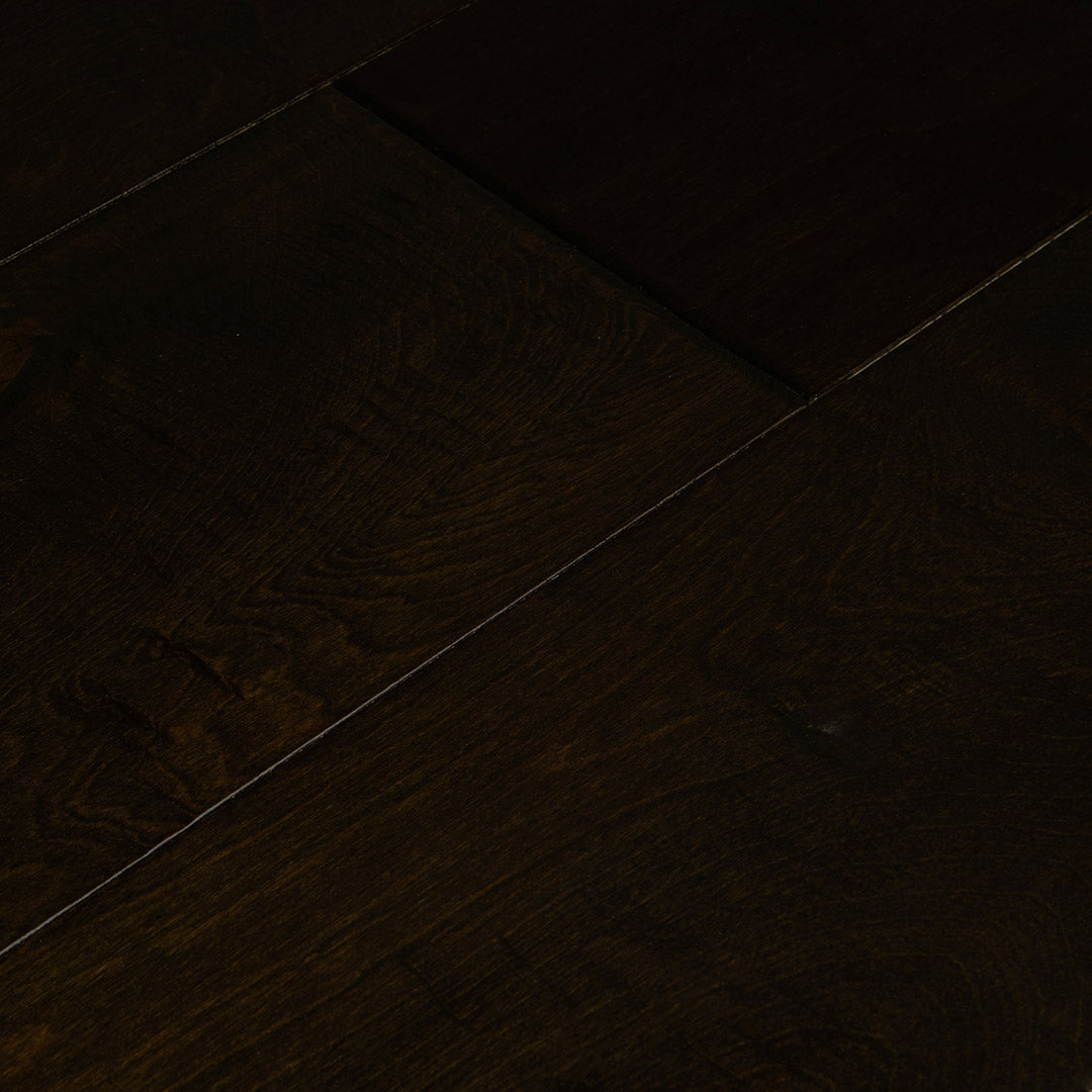 surface group artisan timberline espresso birch engineered hardwood flooring plank angled.jpg