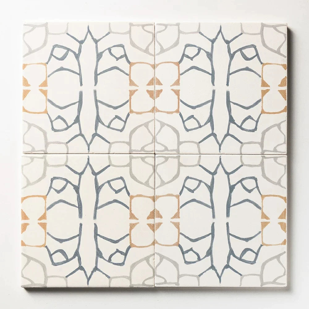 zanzibar saint ceramic deco tile 6x6x3_8 matte distributed by surface group
