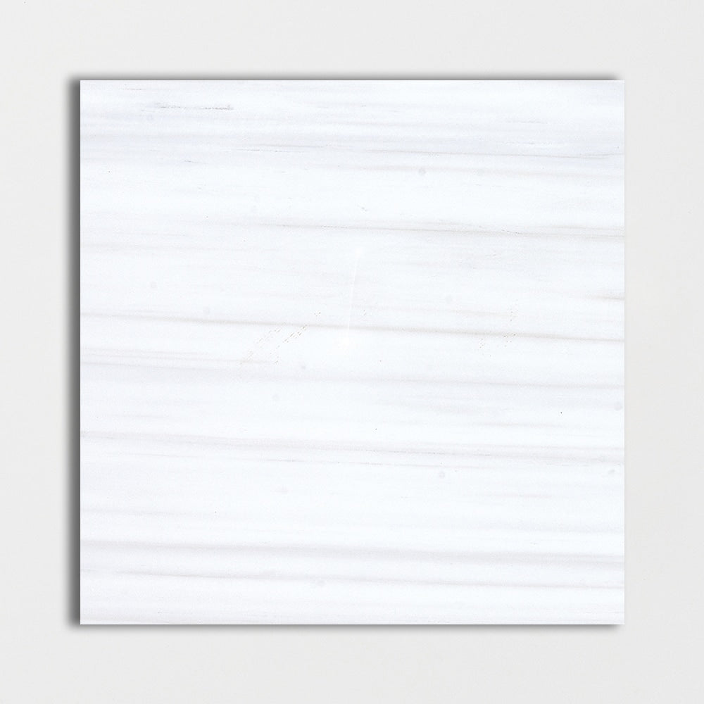 bianco dolomiti classic marble natural stone field tile square shape honed finish 18 by 18 by 3 of 8 straight edge for interior and exterior applications in shower kitchen bathroom backsplash floor and wall produced by marble systems and distributed by surface group international