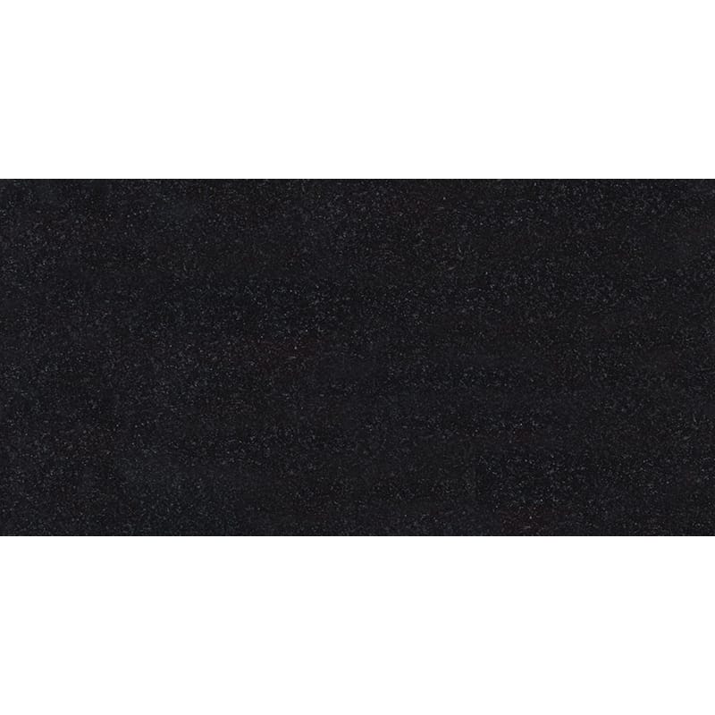 absolute black extra granite natural stone field tile rectangle shape polished finish 12 by 24 by 3 of 8 straight edge for interior and exterior applications in shower kitchen bathroom backsplash floor and wall produced by marble systems and distributed by surface group international