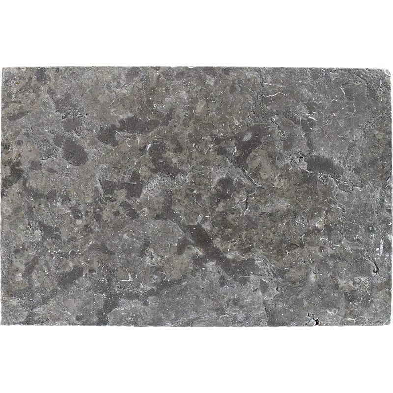 elite brun limestone natural stone field tile rectangle shape brushed finish tumbled finish 16 by 24 by 5 of 8 tumbled finish for interior and exterior applications in shower kitchen bathroom backsplash floor and wall produced by marble systems and distributed by surface group international