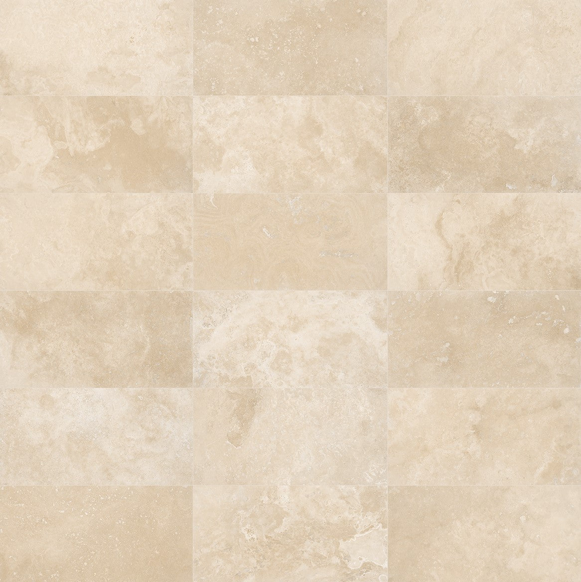 IVORY: Travertine Field Tile (12"x24"x½" | Honed Filled)