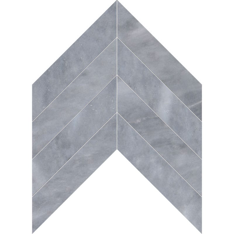 allure light marble chevron shape natural stone waterjet mosaic sheet honed finish 13 by 10 by 3 of 8 straight edge for interior and exterior applications in shower kitchen bathroom backsplash floor and wall produced by marble systems and distributed by surface group international
