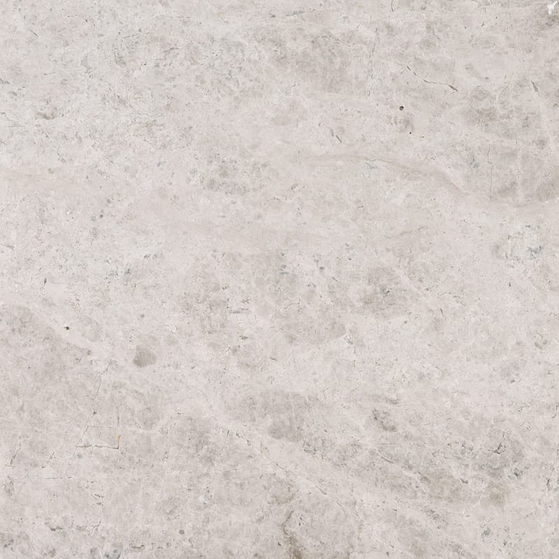 silver clouds marble natural stone field tile square shape polished finish 18 by 18 by 1 of 2 straight edge for interior and exterior applications in shower kitchen bathroom backsplash floor and wall produced by marble systems and distributed by surface group international