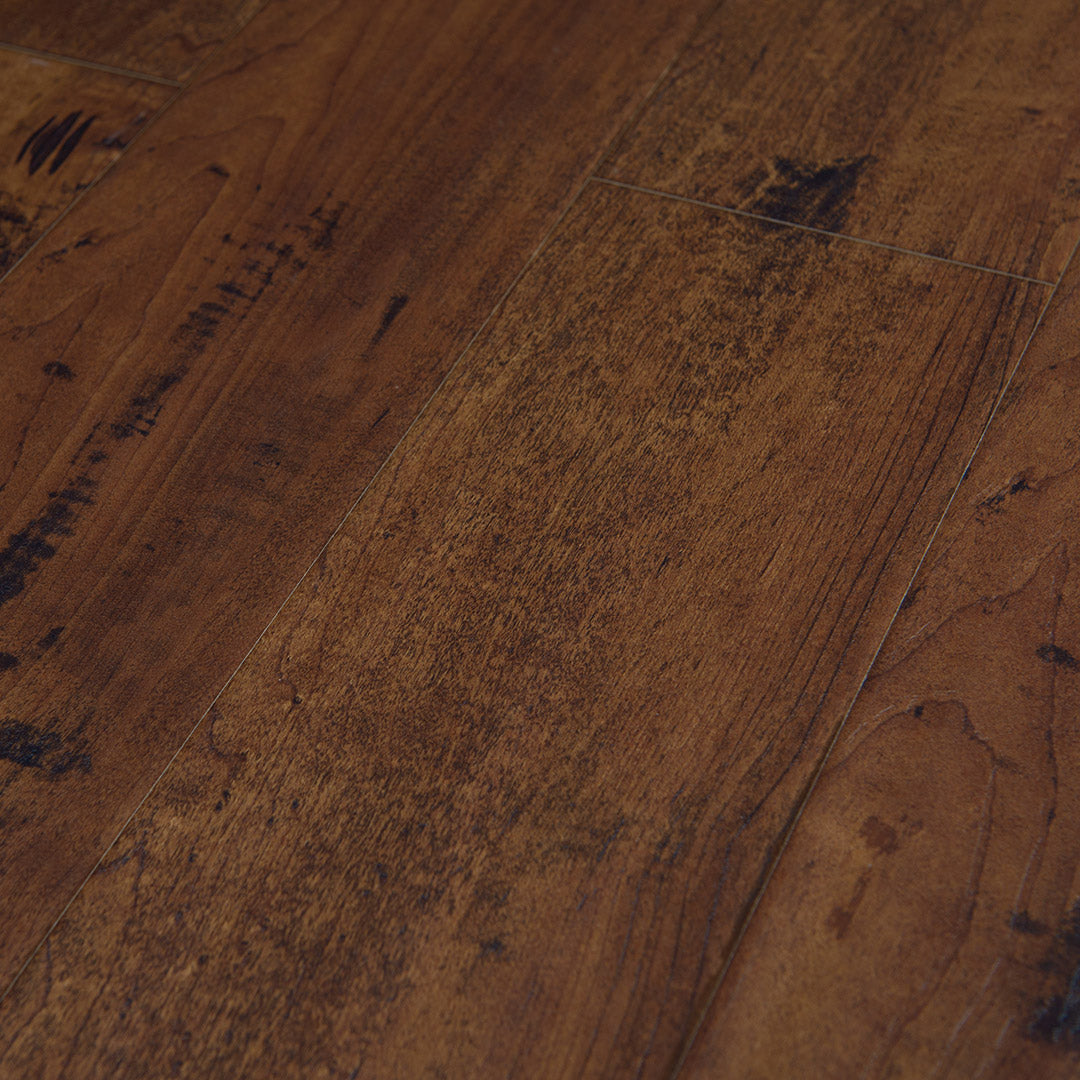 artisan napa valley walnut harrington laminate hand scraped finish distributed by surface group international