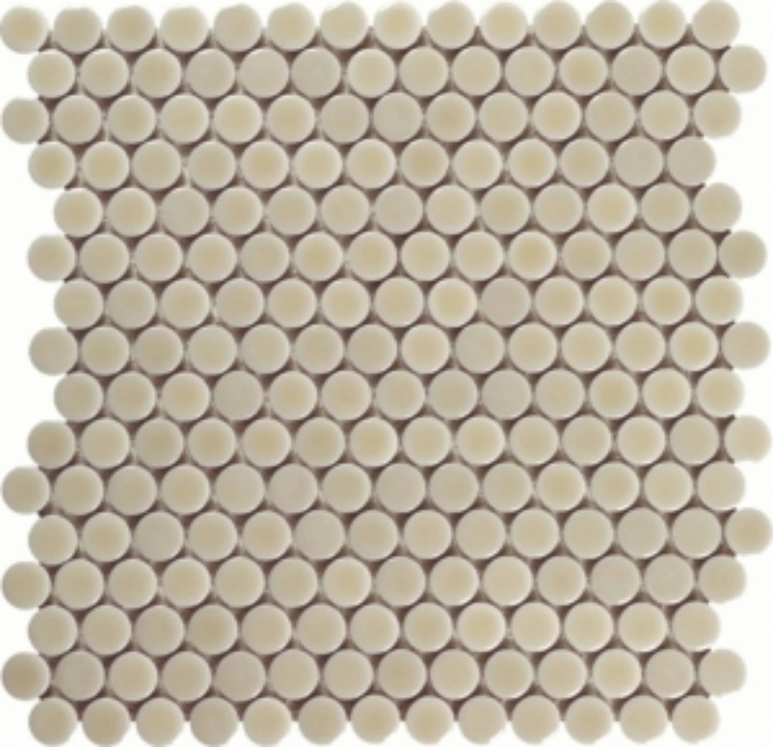 Mosaic Sandstone 1-Inch Penny Rounds Pattern (12"x12")