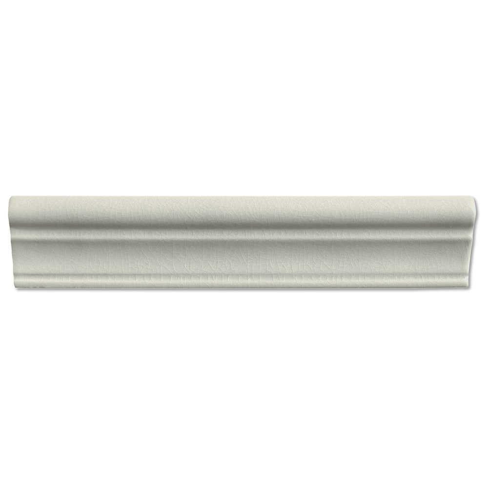adex ceramic tile for indoor wall and or floor earth ash gray molding basic chairrail semi matte matte crackle mono embossed reliefed 2_4x12 distributed by surface group international
