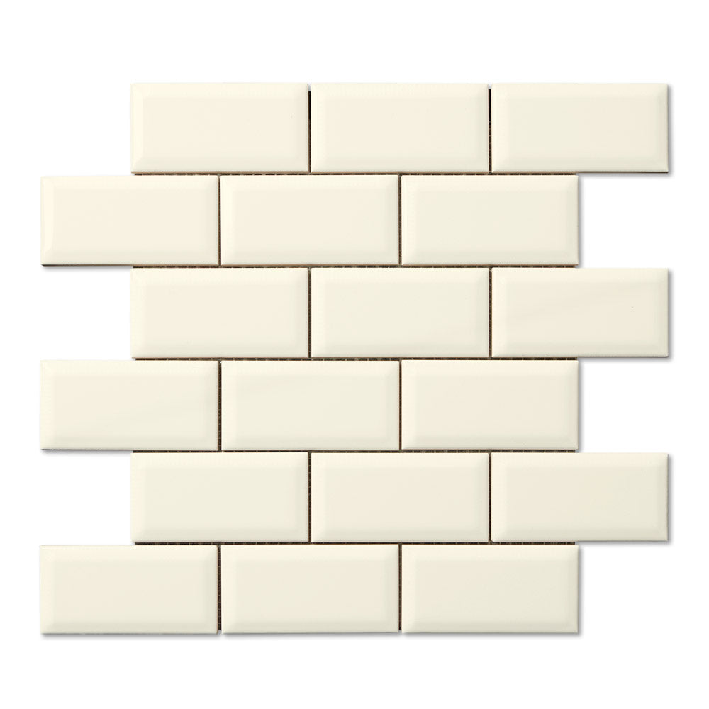adex ceramic tile for indoor wall and or floor neri bone mosaic field glossy solid mono embossed beveled 12x12 rectangle 2x4 staggered joint distributed by surface group international