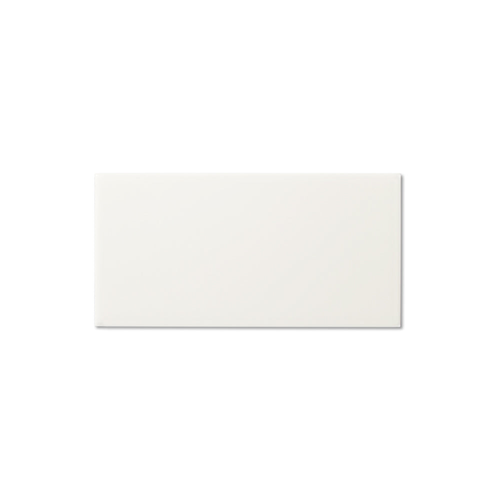 adex ceramic tile for indoor wall and or floor neri white tile field glossy solid mono flat rectangle 4x8 distributed by surface group international